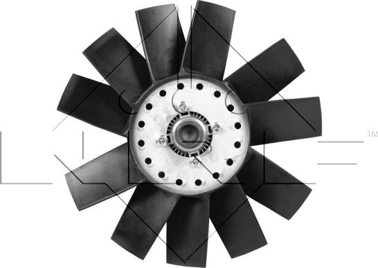 NRF 49563 - Sajūgs, Radiatora ventilators ps1.lv