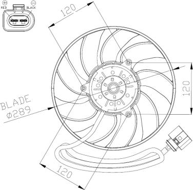 NRF 47946 - Ventilators, Motora dzesēšanas sistēma ps1.lv