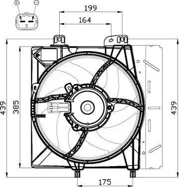 NRF 47495 - Ventilators, Motora dzesēšanas sistēma ps1.lv