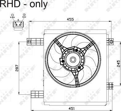 NRF 47447 - Ventilators, Motora dzesēšanas sistēma ps1.lv