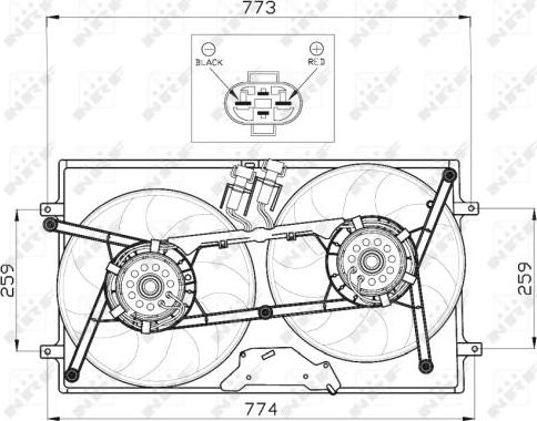 NRF 47464 - Ventilators, Motora dzesēšanas sistēma ps1.lv