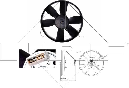 NRF 47401 - Ventilators, Motora dzesēšanas sistēma ps1.lv