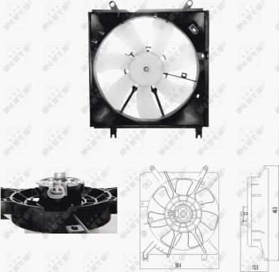 NRF 47696 - Ventilators, Motora dzesēšanas sistēma ps1.lv