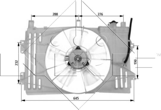 NRF 47053 - Ventilators, Motora dzesēšanas sistēma ps1.lv