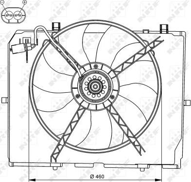 NRF 47066 - Ventilators, Motora dzesēšanas sistēma ps1.lv