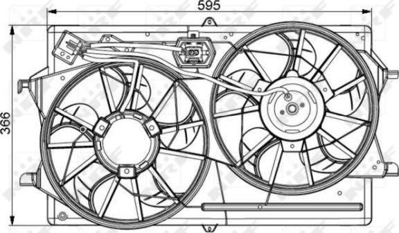 NRF 47061 - Ventilators, Motora dzesēšanas sistēma ps1.lv