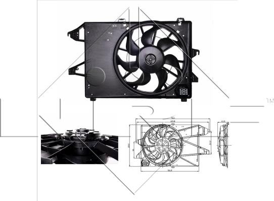 NRF 47005 - Ventilators, Motora dzesēšanas sistēma ps1.lv