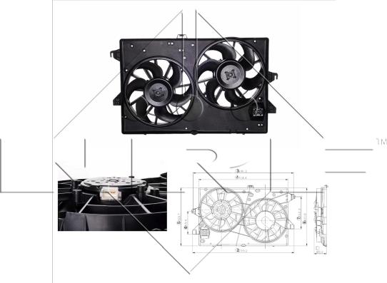 NRF 47000 - Ventilators, Motora dzesēšanas sistēma ps1.lv