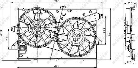 NRF 47003 - Ventilators, Motora dzesēšanas sistēma ps1.lv