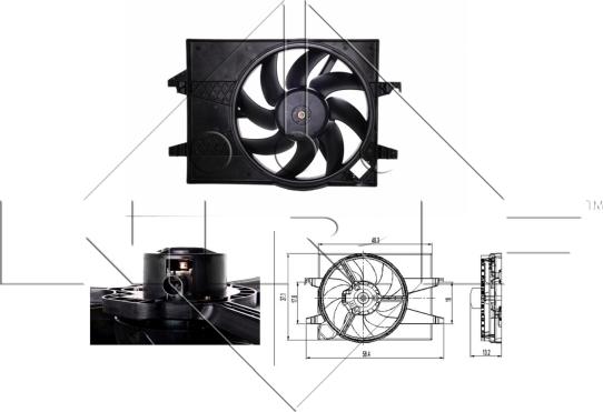 NRF 47007 - Ventilators, Motora dzesēšanas sistēma ps1.lv