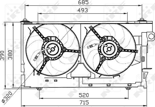 NRF 47030 - Ventilators, Motora dzesēšanas sistēma ps1.lv