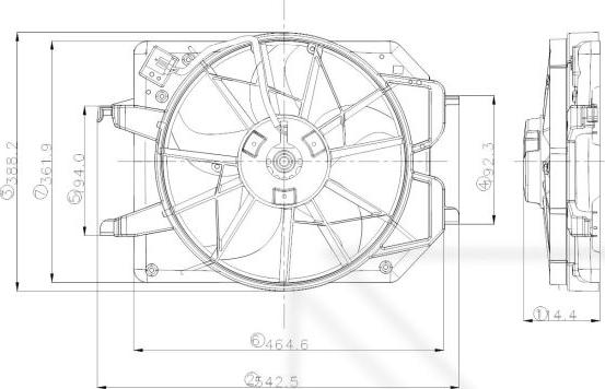 NRF 47021 - Ventilators, Motora dzesēšanas sistēma ps1.lv