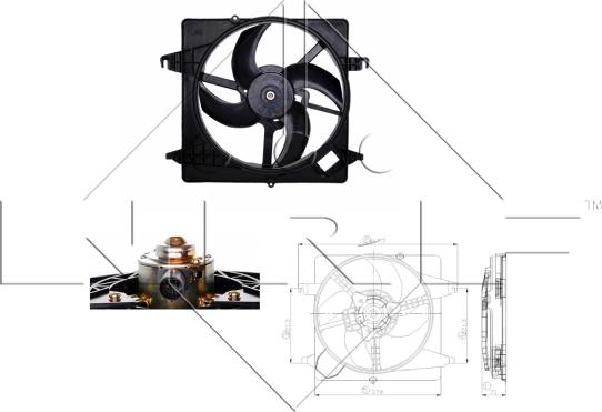 NRF 47259 - Ventilators, Motora dzesēšanas sistēma ps1.lv