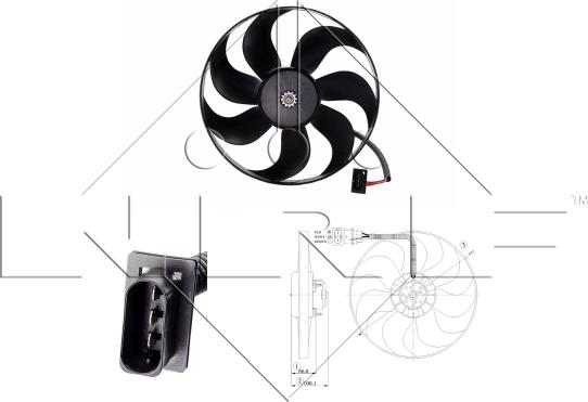 NRF 47204 - Ventilators, Motora dzesēšanas sistēma ps1.lv