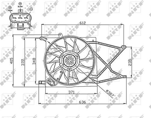 NRF 47749 - Ventilators, Motora dzesēšanas sistēma ps1.lv