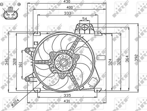 NRF 47750 - Ventilators, Motora dzesēšanas sistēma ps1.lv