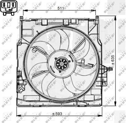 NRF 47733 - Ventilators, Motora dzesēšanas sistēma ps1.lv