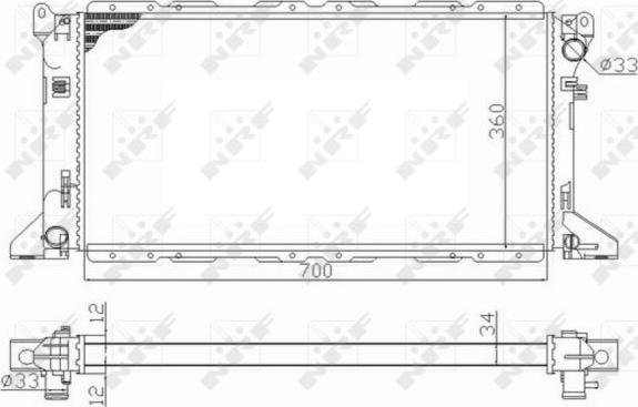 NRF 59013 - Radiators, Motora dzesēšanas sistēma ps1.lv