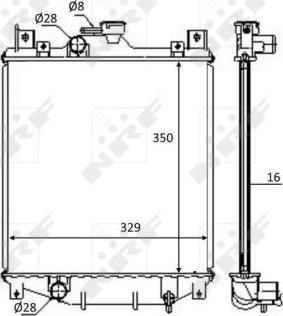 NRF 59083 - Radiators, Motora dzesēšanas sistēma ps1.lv