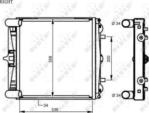 NRF 59131 - Radiators, Motora dzesēšanas sistēma ps1.lv