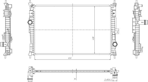 NRF 59302 - Radiators, Motora dzesēšanas sistēma ps1.lv