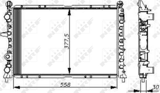 NRF 54502 - Radiators, Motora dzesēšanas sistēma ps1.lv