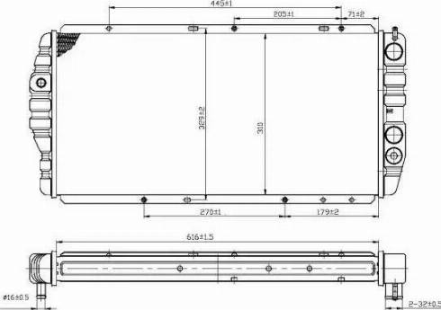 NRF 54699 - Radiators, Motora dzesēšanas sistēma ps1.lv