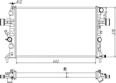 NRF 54668A - Radiators, Motora dzesēšanas sistēma ps1.lv