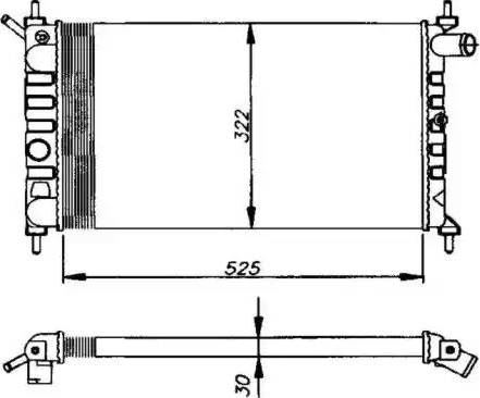 NRF 54627 - Radiators, Motora dzesēšanas sistēma ps1.lv