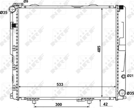 NRF 56075 - Radiators, Motora dzesēšanas sistēma ps1.lv