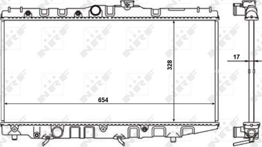 NRF 56110 - Radiators, Motora dzesēšanas sistēma ps1.lv