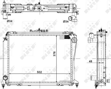 NRF 56113 - Radiators, Motora dzesēšanas sistēma ps1.lv