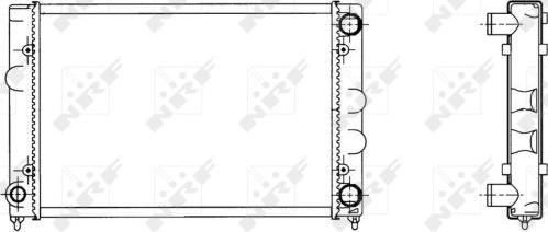 NRF 509505 - Radiators, Motora dzesēšanas sistēma ps1.lv