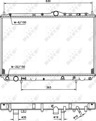 NRF 509518 - Radiators, Motora dzesēšanas sistēma ps1.lv