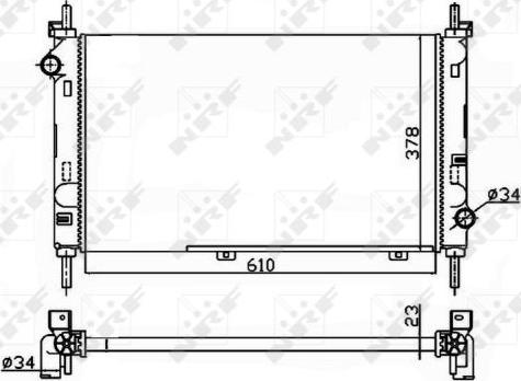 NRF 509528A - Radiators, Motora dzesēšanas sistēma ps1.lv