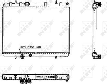 NRF 50436 - Radiators, Motora dzesēšanas sistēma ps1.lv