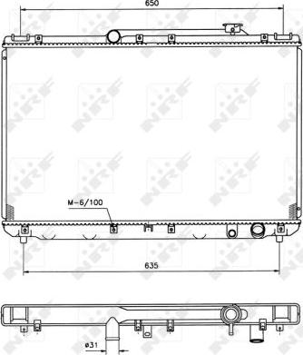 NRF 506721 - Radiators, Motora dzesēšanas sistēma ps1.lv