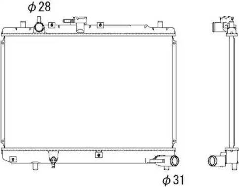 NRF 50132 - Radiators, Motora dzesēšanas sistēma ps1.lv