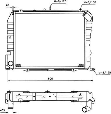 NRF 503962 - Radiators, Motora dzesēšanas sistēma ps1.lv