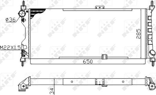 NRF 507522A - Radiators, Motora dzesēšanas sistēma ps1.lv