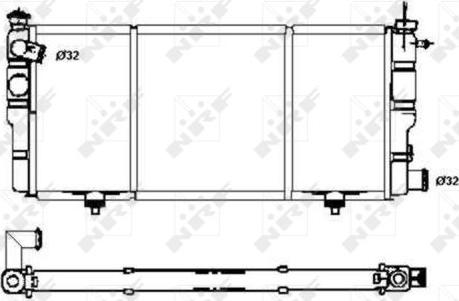 NRF 507120 - Radiators, Motora dzesēšanas sistēma ps1.lv