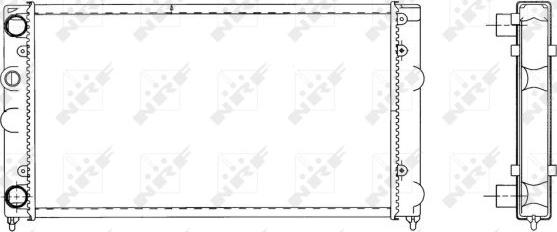 NRF 519501 - Radiators, Motora dzesēšanas sistēma ps1.lv