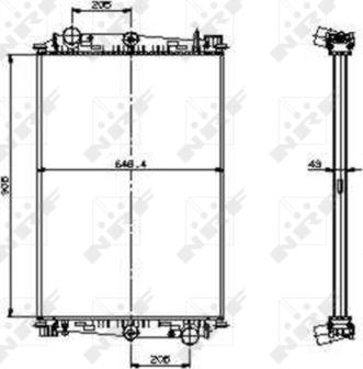 NRF 519586 - Radiators, Motora dzesēšanas sistēma ps1.lv