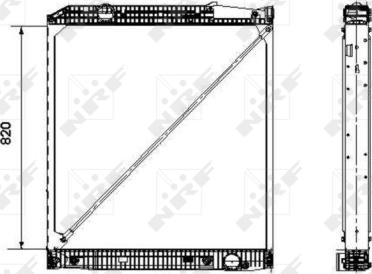 NRF 519579 - Radiators, Motora dzesēšanas sistēma ps1.lv