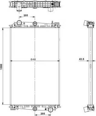 NRF 519600 - Radiators, Motora dzesēšanas sistēma ps1.lv