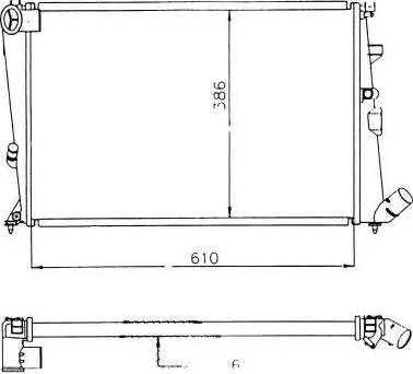 NRF 58915 - Radiators, Motora dzesēšanas sistēma ps1.lv