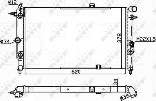 NRF 58973A - Radiators, Motora dzesēšanas sistēma ps1.lv