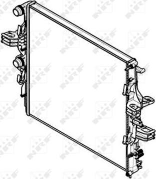 NRF 58431 - Radiators, Motora dzesēšanas sistēma ps1.lv