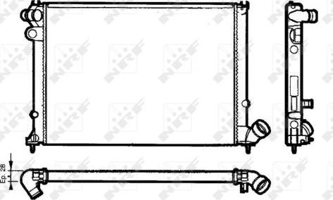 NRF 58077 - Radiators, Motora dzesēšanas sistēma ps1.lv