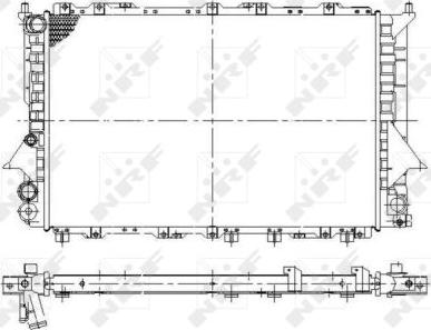 NRF 58868 - Radiators, Motora dzesēšanas sistēma ps1.lv